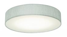 AFX Lighting, Inc. ALDF1318LAJD1GY - Ashland LED Flush Mount - 12&#39;&#39; - Grey Linen