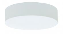 AFX Lighting, Inc. ANF1524LAJUD-LW - Anton 15&#39;&#39; LED Ceiling - Linen White Finish