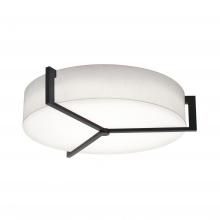AFX Lighting, Inc. APF2432MBES-LW - Apex 27&#39;&#39; Med Base Flush Mount - ES w/ LW