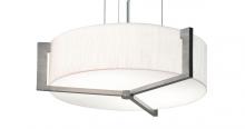 AFX Lighting, Inc. APP1214LAJUDWG-JT - Apex 14&#39;&#39; LED Pendant - Weathered Grey Finish - Jute Shade