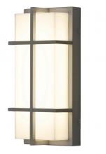 AFX Lighting, Inc. AUW6122500L30MVTG - Avenue LED Outdoor Sconce - 12&#39;&#39; - Textured Grey