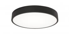 AFX Lighting, Inc. BAYF14LAJUDBK - Bailey 14&#39;&#39; LED Flush Mount,120-277V,26W,5 CCT,BK
