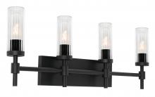 AFX Lighting, Inc. HNTV3011MBBK - Huntington 30&#39;&#39; Med Base Vanity,120V,BK