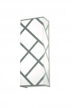 AFX Lighting, Inc. HVNS0513LAJUDSN - Haven 13&#39;&#39; LED Sconce - 17W 120-277V - Satin Nickel
