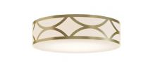 AFX Lighting, Inc. LAKF20MBGD - Lake 3 Light 20&#39;&#39; Flush Mount, 120V, GD