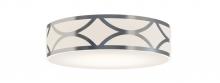 AFX Lighting, Inc. LAKF20MBNP - Lake 3 Light 20&#39;&#39; Flush Mount, 120V, NP