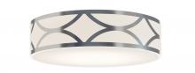 AFX Lighting, Inc. LAKF24LAJUDNP - Lake 24&#39;&#39; LED Flush Mount, 42W, 120-277V, NP