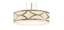 AFX Lighting, Inc. LAKP20LAJUDGD - Lake 20&#39;&#39; LED Pendant, 42W, 120-277V, GD