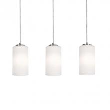 AFX Lighting, Inc. LEOP04MBSNLNR3 - Leo 36&#39;&#39; 3 Light Linear Pendant - SN