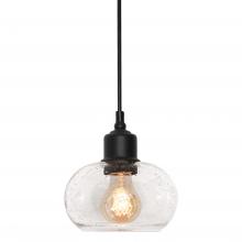 AFX Lighting, Inc. LNYP07MBBK - Laney 7&#39;&#39; Pendant Medium Base BK