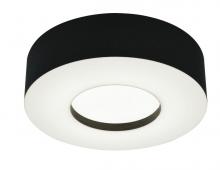 AFX Lighting, Inc. MCF1524LAJUD-BK - Montclair 15&#39;&#39; LED Ceiling - Black Shade
