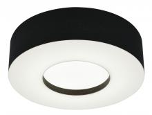 AFX Lighting, Inc. MCF1932LAJUD-BK - Montclair 19&#39;&#39; LED Ceiling - Black Shade