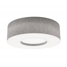 AFX Lighting, Inc. MCF2432MB-GY - Montclair 24&#39;&#39; Med Base Flush Mount,GY