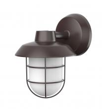 AFX Lighting, Inc. ODEW0709LAJENBZ - Odell 9&#39;&#39; Outdoor LED Sconce 12W 120V 3CCT BZ