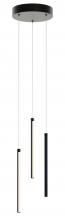 AFX Lighting, Inc. RMTP04L30D1BK - Rosemont 12&#39;&#39; LED Pendant 25W 120V BK
