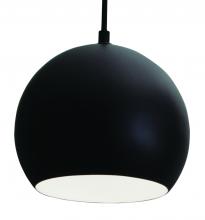 AFX Lighting, Inc. RXYP08BK - Roxy - 8&#39;&#39; Pendant - Black Finish