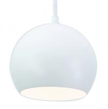 AFX Lighting, Inc. RXYP08WH - Roxy - 8&#39;&#39; Pendant - White Finish