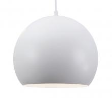 AFX Lighting, Inc. RXYP12WH - Roxy - 12&#39;&#39; Pendant - White Finish