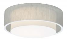AFX Lighting, Inc. SAF1824LAJUD-JT - Sanibel 18&#39;&#39; LED Ceiling - White Finish Jute Shade