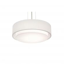 AFX Lighting, Inc. SAP1824LAJUDBK-LW - Sanibel 18&#39;&#39; LED Pendant - BK and LW
