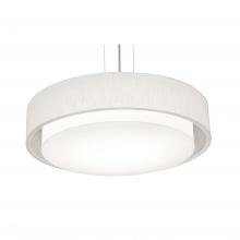 AFX Lighting, Inc. SAP2332MBBK-LW - Sanibel 23&#39;&#39; Med Base Pendant - BK and LW