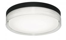 AFX Lighting, Inc. TRBF15LAJD1BK - Tribeca 16&#39;&#39; LED Flushmount - 31W 120V - Black