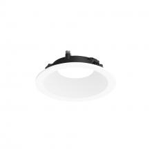 Nora NAPF-3RDNMPW - 3&#34; Apollo Round Flanged Downlight Trim, Matte Powder White Finish