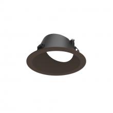 Nora NAPF-3RWWBZ - 3&#34; Apollo Round Flanged Wall Wash Trim, Bronze Finish