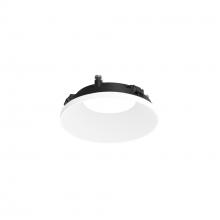 Nora NAPT-3RDNMPW - 3&#34; Apollo Round Flangeless Downlight Trim, Matte Powder White Finish