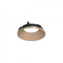 Nora NAPT-3RDNWD/CL - 3&#34; Apollo Round Flangeless Downlight Trim with Clear Lens, Wheat Diffused Finish