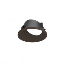 Nora NAPT-3RWWBZ - 3&#34; Apollo Round Flangeless Wall Wash Trim, Bronze Finish