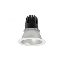 Nora NC3-41L335FHZMPW - 4&#34; Sapphire III Round Open Reflector, 2500lm, 3500K, Flood Optic, Haze Reflector/Matte Powder