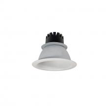 Nora NC3-41L127NMPW - 4&#34; Sapphire III Round Open Reflector, 900lm, 2700K, Narrow Flood Optic, Matte Powder White