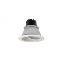 Nora NC3-46L127SMPW - 4&#34; Sapphire III Round Wall Wash Reflector, 900lm, 2700K, Spot Optic, Matte Powder White