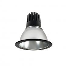Nora NC3-61L540FDB - 6&#34; Sapphire III Round Open Reflector, 4500lm, 4000K, Flood Optic, Diffused Clear Reflector/Black