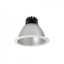 Nora NC3-61L230FHZMPW - 6&#34; Sapphire III Round Open Reflector, 1500lm, 3000K, Flood Optic, Haze Reflector/Matte Powder