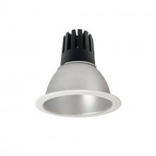 Nora NC3-61L435NHZMPW - 6&#34; Sapphire III Round Open Reflector, 3500lm, 3500K, Narrow Flood Optic, Haze Reflector/Matte