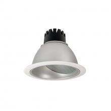 Nora NC3-66L230FHZMPW - 6&#34; Sapphire III Round Wall Wash Reflector, 1500lm, 3000K, Flood Optic, Haze Reflector/Matte