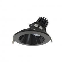 Nora NC3-69L227NBB - 6&#34; Sapphire III Round Adjustable Reflector, 1500lm,  2700K, Narrow Flood Optic, Black
