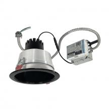 Nora NCR3-61L230NC12BB - 6&#34; Sapphire III Retrofit, Black Reflector/Black Flange, 120-277V; 0-10V Dimming, 1500lm / 16W,