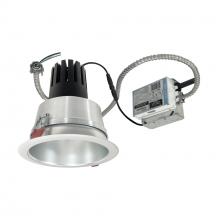 Nora NCR3-61L335FC01DMPW - 6&#34; Sapphire III Retrofit, Diffused Clear Reflector/Matte Powder White Flange, 120V; 0-10V