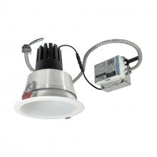Nora NCR3-61L635NC01MPW - 6&#34; Sapphire III Retrofit, Matte Powder White Reflector/Matte Powder White Flange, 120V; 0-10V