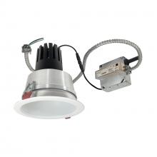 Nora NCR3-61L335FP01MPW - 6&#34; Sapphire III Retrofit, Matte Powder White Reflector/Matte Powder White Flange, 120V; Phase
