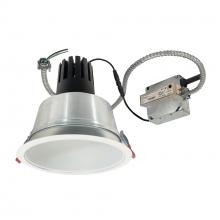 Nora NCR3-81L427FP01MPW - 8&#34; Sapphire III Retrofit, Matte Powder White Reflector/Matte Powder White Flange, 120V; Phase