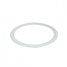 Nora NEFLINTW-6OR-MPW - 6&#34; Oversize Ring for 6&#34; Can-less Downlights, Matte Powder White finish