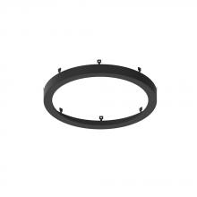 Nora NELO-8RB - 8&#34; Decorative Metal Ring for NELO-8RTWMPW, Black Finish