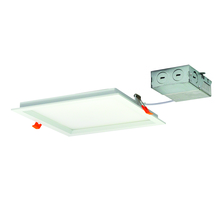 Nora NFLIN-S81535WWLE3 - 8&#34; FLIN Square Recessed LED, 1400lm, 3500K, 20W, 120V Triac/ELV Dimming, White