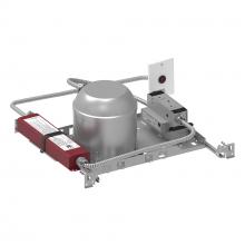 Nora NHMIC3-6L1P01/EM - 6&#34; Marquise III IC AT New Construction Housing w/ Remote Test Switch EM Driver, 11W / 900lm,