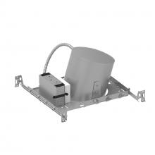 Nora NHMIC3-926L2C12 - 6&#34; Marquise III IC AT Slope New Construction Housing, 16W / 1200lm, 120-277V Input, 0-10V