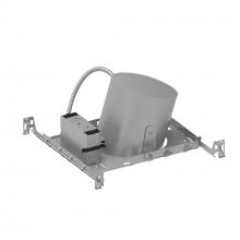 Nora NHMIC3-926L1P01 - 6&#34; Marquise III IC AT Slope New Construction Housing, 11W / 900lm, 120V Input, Phase Dimming